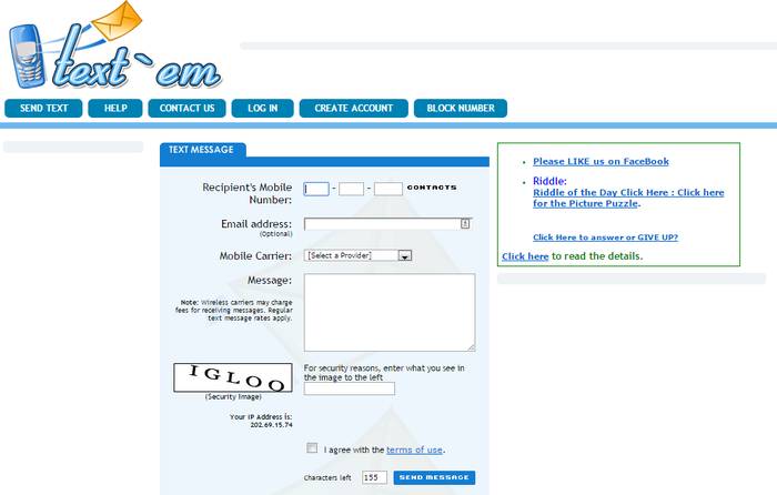 TRP Guides: How to Send a Text Mesage from PC