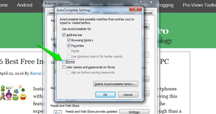 Disable-Autofill-in-Browser-Disable-forms - How to Clear Autofill: How to Delete Autofill in Chrome & other Browsers?