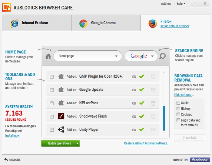 Auslogics-Clean-browser-hijackers - 5 Best Free web Browser Cleaner Tools to Clean Your Browser