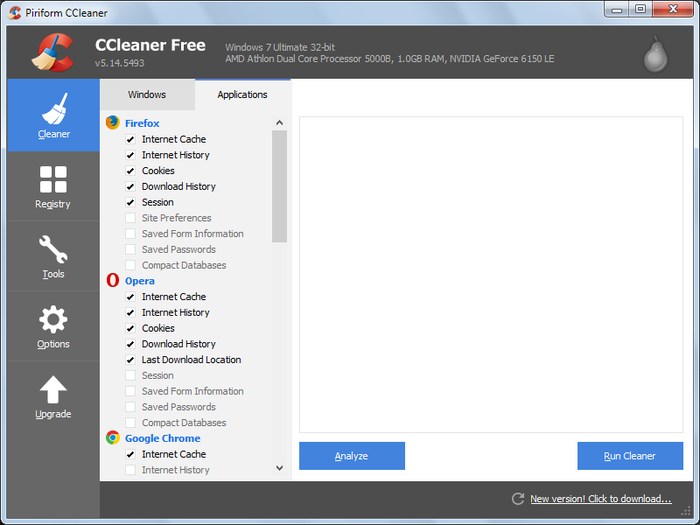 CCleaner-Best-Browser-Cleaner - 5 Best Free web Browser Cleaner Tools to Clean Your Browser