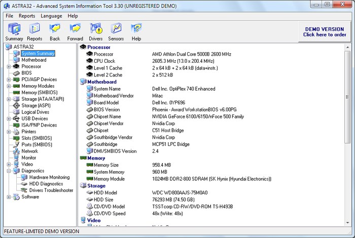 ASTRA32-Windows-system-information-app - Best Free System Information Utilities to Check System Information - How to Find System Specs on Windows 7