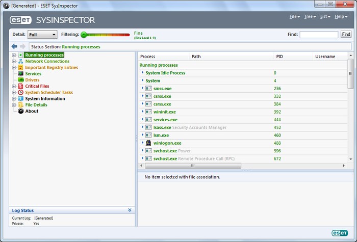 ESET-System-Inspector - Best Free System Information Utilities to Check System Information - How to Find System Specs on Windows 7