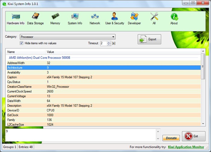 Kiwi-System-info-best-system-information-tool - Best Free System Information Utilities to Check System Information - How to Find System Specs on Windows 7