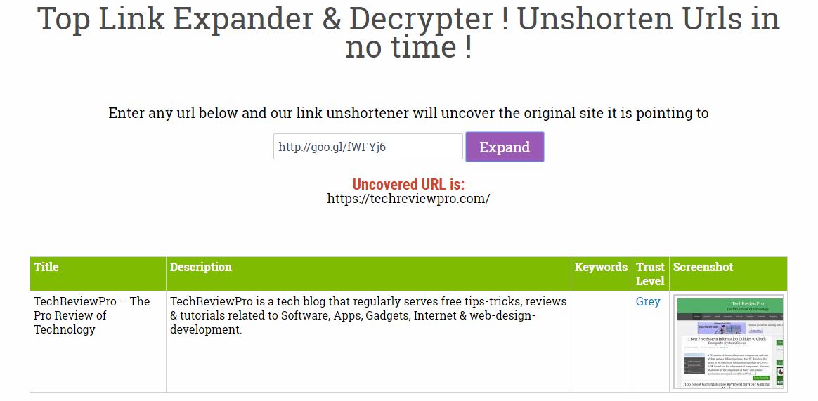 Link Expander Decoder - Top Link Expander - Decode URL Online: 6 Best Online URL Decoder to Know Original URL