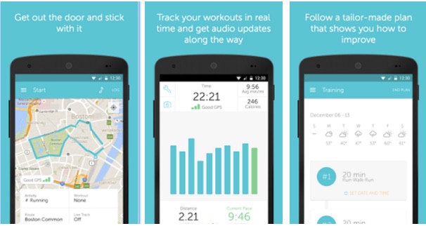 Runkeeper GPS Track Run Walk Android Pedometer Apps - Best Pedometer Apps for Android - Step Counter App for Android - Most Accurate Calorie Counter App