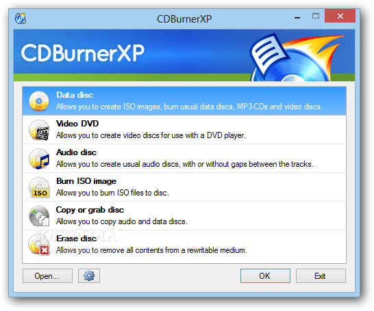 CDBurnerXP - Best DVD Burning Software - Top 10 Best DVD Burning Software to Burn a CD Easily [Free & Paid]