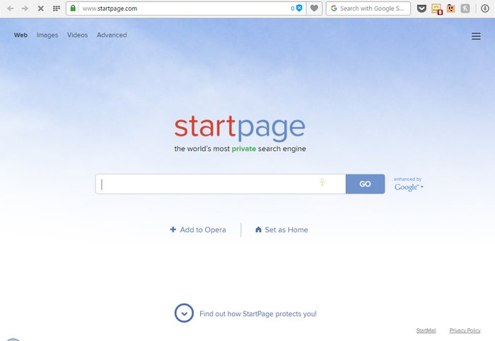 Startpage - Google Alternatives: Top 10 Best Search Engines Other than Google