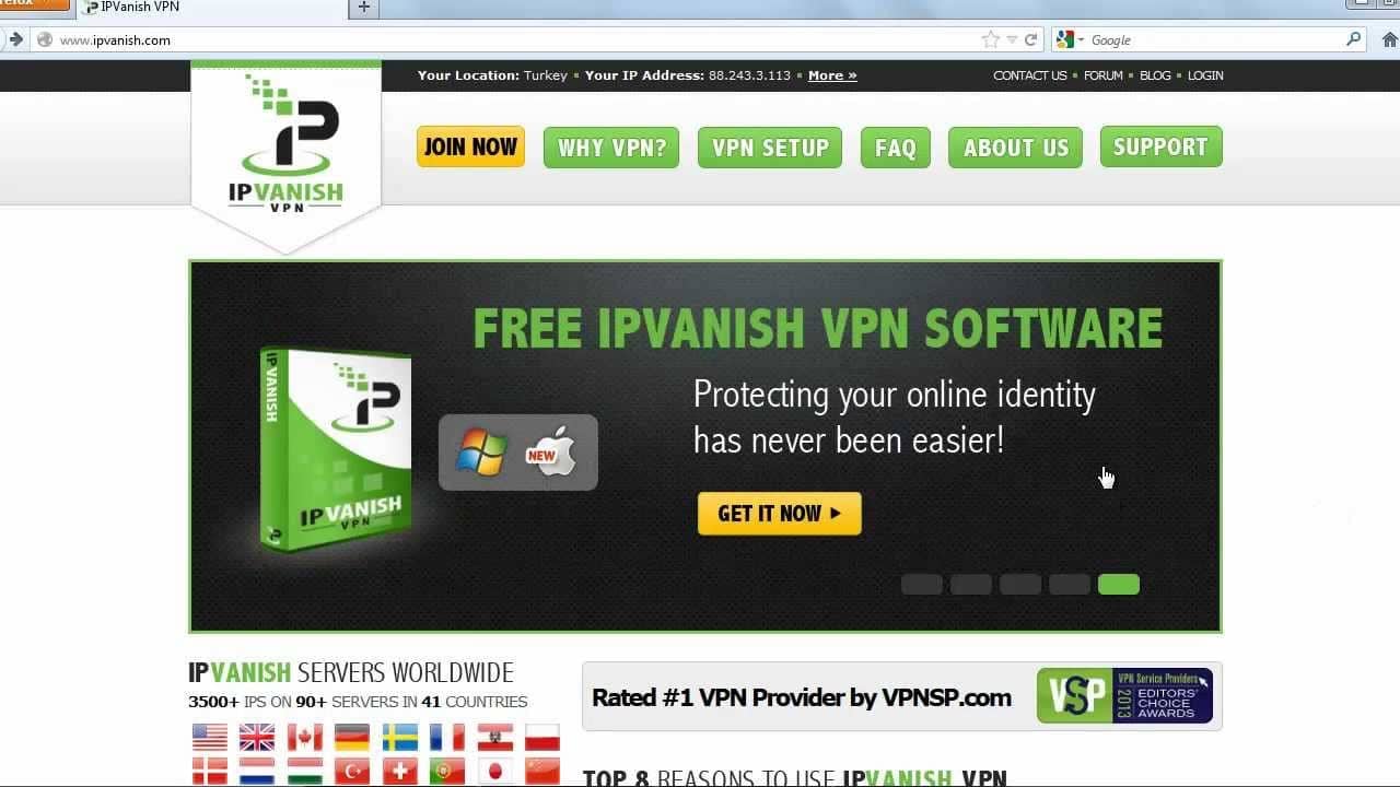 IPVanish VPN - Top 10 Best VPN Service Providers for Highly Secure Private Internet Access