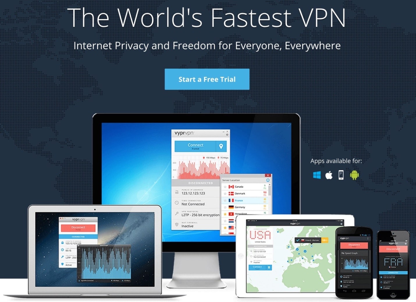 VyprVPN - Top 10 Best VPN Service Providers for Highly Secure Private Internet Access