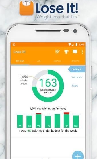 lose it - calorie counter apps for Android - Top 7 Best Calorie Counter Apps for Android to Count Calories Everyday