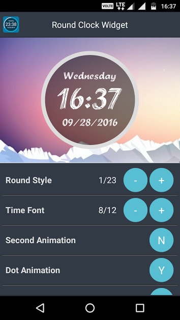 round clock widget - Best Clock Widgets for Android - Top 8 Best Clock Widgets for Android to Better Customize Home Screen