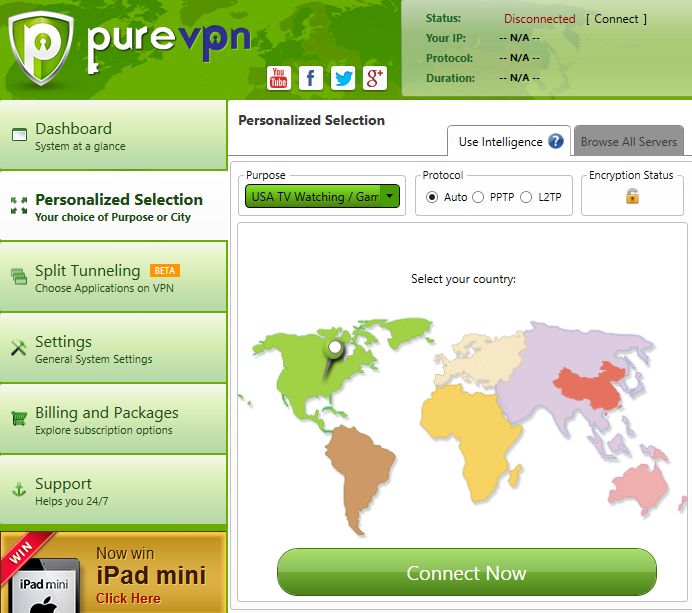 PureVPN Review - PureVPN Features: Fast, Secure and Trusted VPN Service Provider at Affordable Price