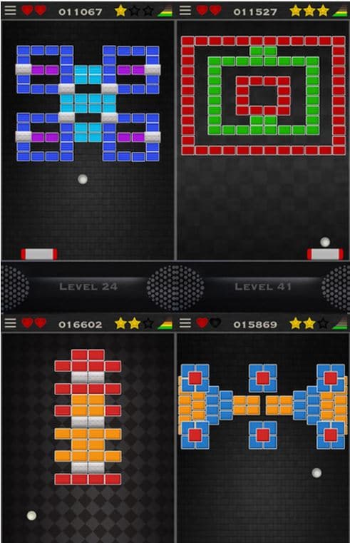 Play Atari Breakout on iOS - Old School Blocks for iOS - Best iOS App to Play Atari Breakout Games