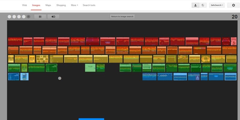 Atari Breakout - Best Google Easter Eggs Games - 15 Best Hidden Google Easter Eggs and Games