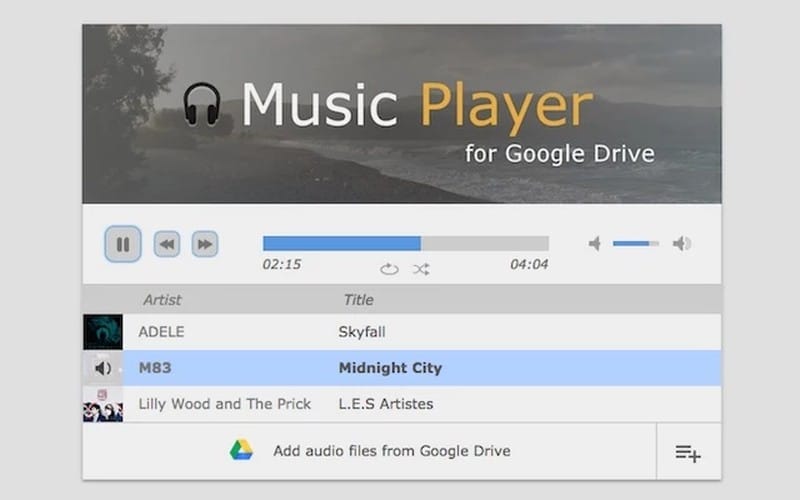 music-player-for-google-drive - Best Chrome Extensions – Ultimate List of Best Extensions for Chrome Users