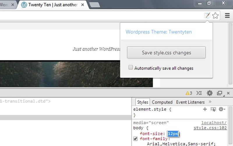 wordpress-style-editor - Best Chrome Extensions - Best Chrome Extensions for WordPress Users