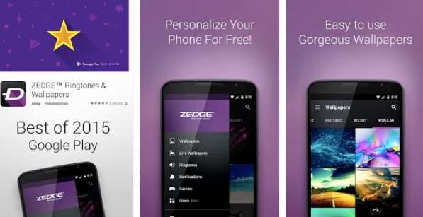 Zedge Ringtones Wallpapers - Best Ringtone Downloading Apps for Android for Free Ringtone Downloads
