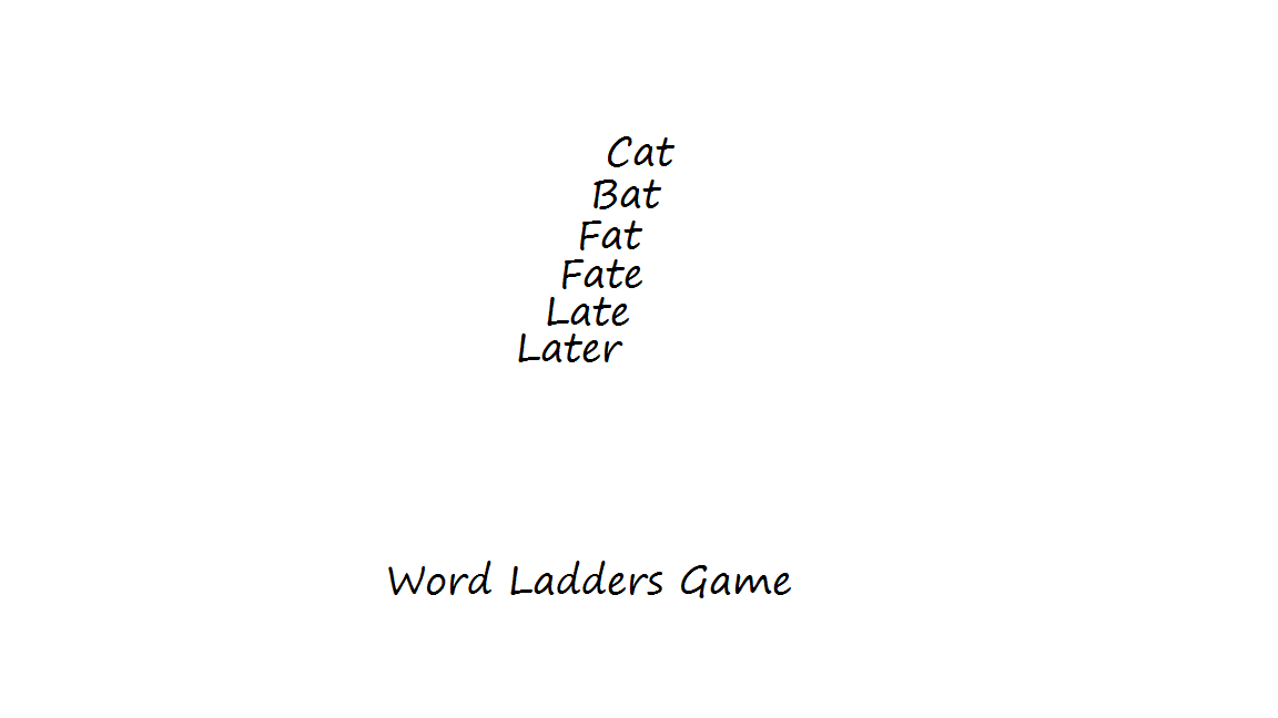 Word Ladders-Funny Pen and Paper Games to Play on Paper - Games to Play With Friends