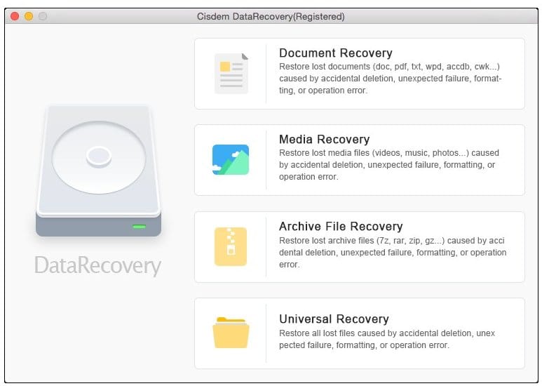 cisdem-datarecovery-3 - What is the best Data Recovery Software for Mac - Top 6 Best Data Recovery Software for Mac Users