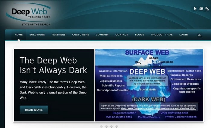 Deep Web Technolgies Hidden web search engine - Top 10 Best Deep Web Search Engines to Explore Hidden Web