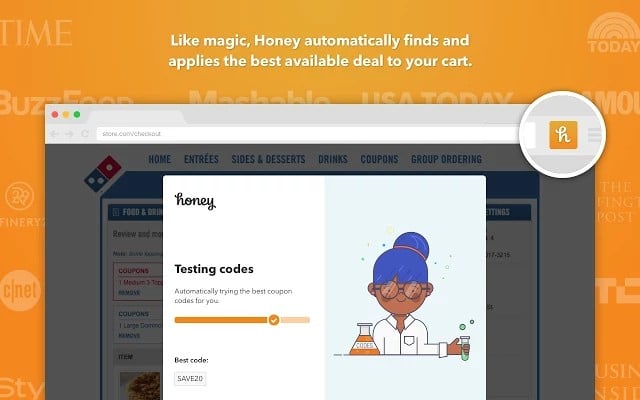 honey - Best Chrome Extensions for Online Shoppers - Best Chrome Extensions to Save Money while Shopping Online