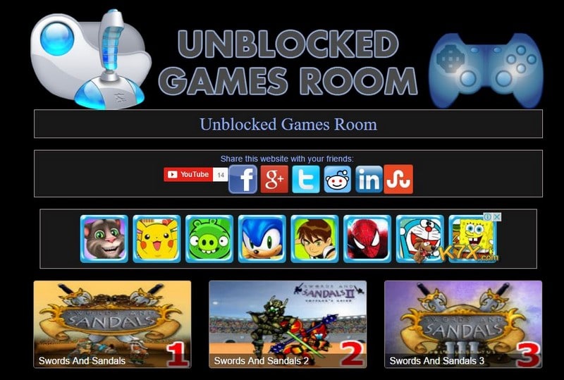 Unblokced Games Room At School - How to Play Unblocked Games at School? - Best Websites to Play Unblocked Games and GEO Restricted Games