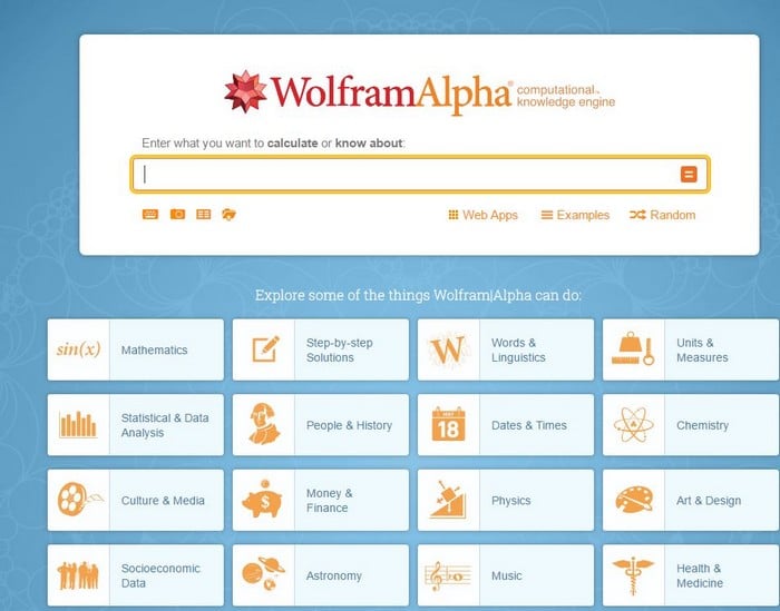 Worlfram Alpha Deep Web Search engine for Hidden web - Top 10 Best Deep Web Search Engines to Explore Hidden Web
