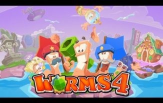 Worms 4 - Best Multiplayer Games for iPhone - Best Multiplayer iPhone Games - Multiplayer Games to Play with Friends