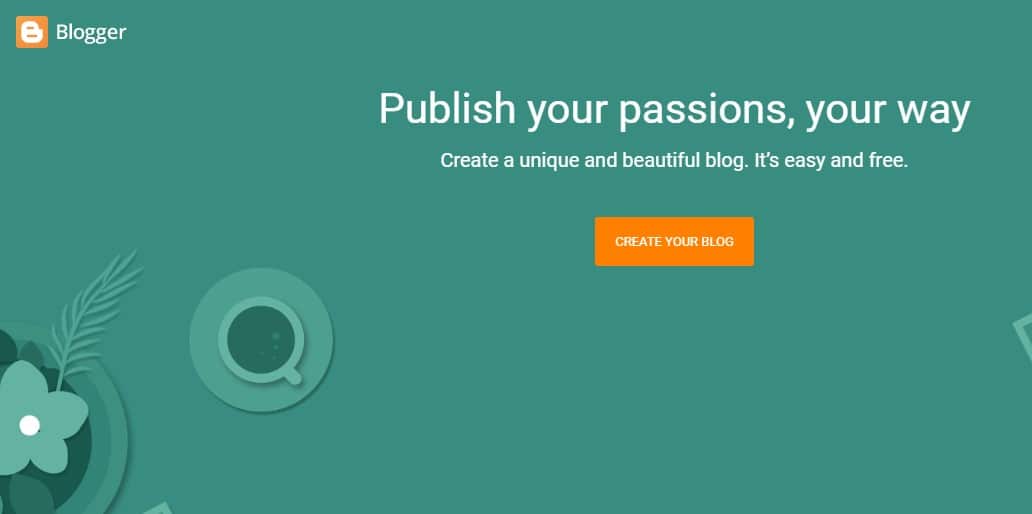 blogger - Sites Like Tumblr: Top 10 Best Sites Like Tumblr to Start Blogging for Free