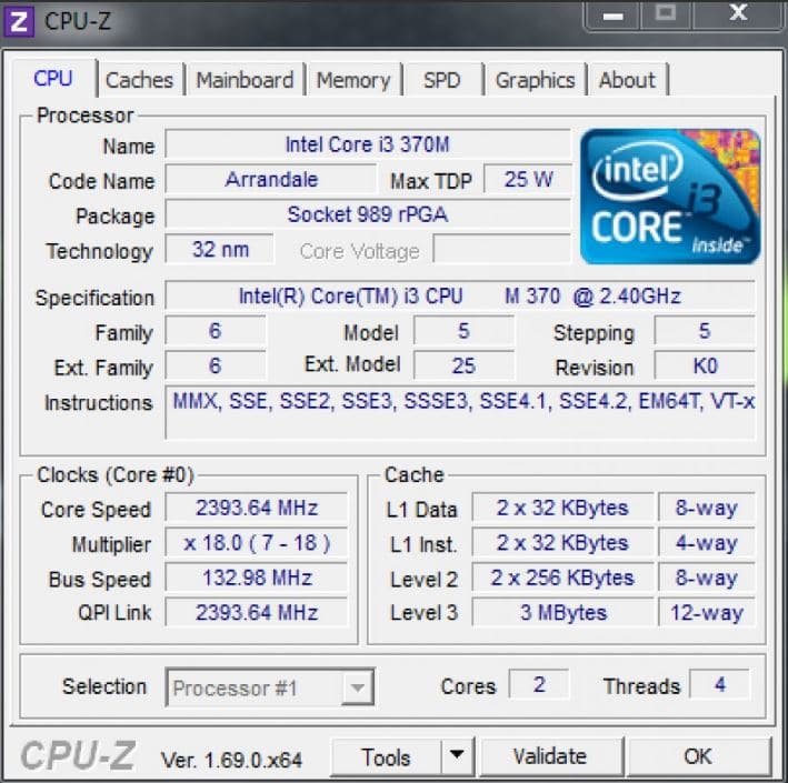 CPU-Z Portable - Best CPU Temp Monitor Software - Top 10 Best CPU Temp Monitoring Programs to Monitor CPU Temperature