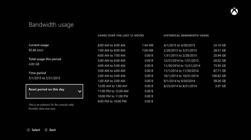 How to See Your XBox One Bandwidth - Cool Xbox One Tips and Tricks - 17 Cool Xbox One Tips and Tricks You Should Know