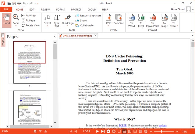 nitro-pro - 10 Best PDF Editors to Edit PDF Files