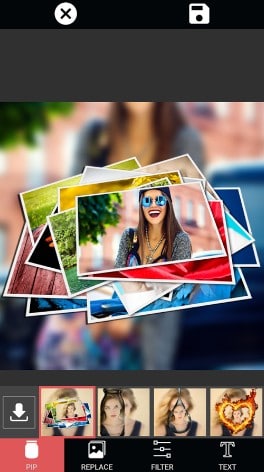 PIP Selfie editor - best android selfie camera apps - Selfie Camera Apps for Android