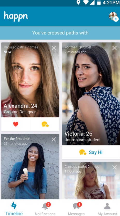 apps like blendr - happn local dating app - Best Dating Apps for Android - Free Dating App to Meet New People