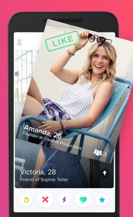 Tinder - Apps like Blendr - Best Dating Apps for Android - Free Dating App to Meet New People