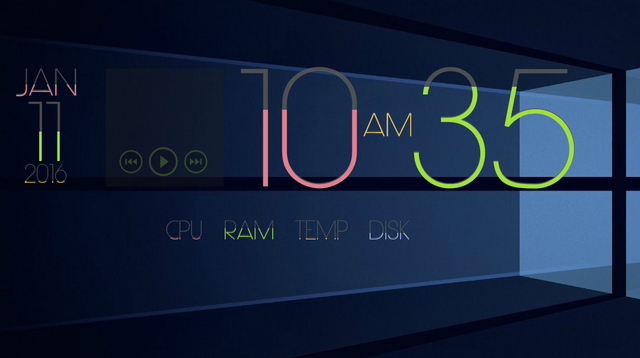 LIMIT - Best Rainmeter Skins - Cool Skins for Rainmeter Theme - 20 Best Rainmeter Skins to Customize Rainmeter