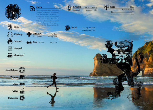 PILEUS - Best Rainmeter Skins - Cool Skins for Rainmeter Theme - 20 Best Rainmeter Skins to Customize Rainmeter