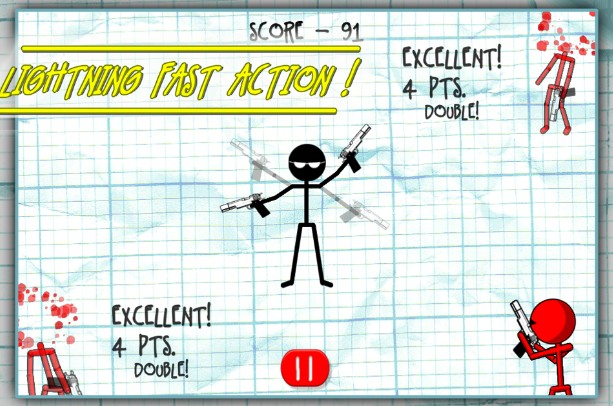 Stickman Fight Shooting Game