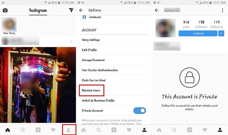 How to Unblock Someone on Instagram for Android? - Guide to Unblocking Instagram users