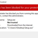 How to Fix This App has been Blocked for Your Protection?