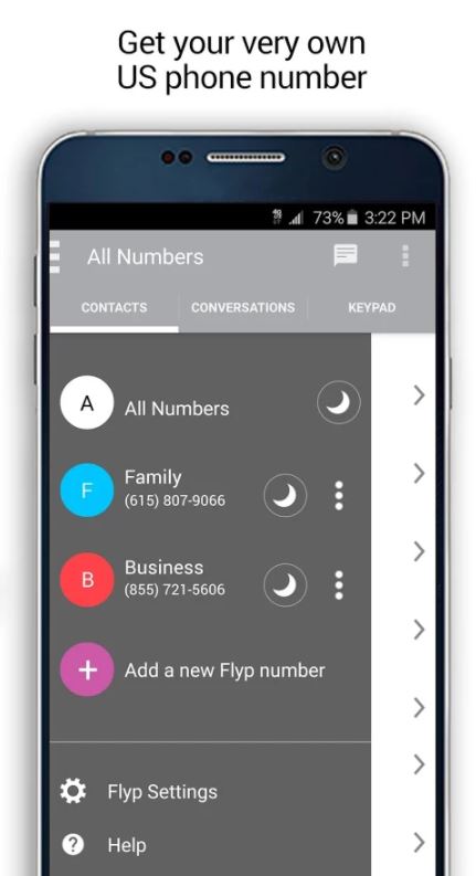 Flyp Number Changing App - Best Apps to Change Phone Number - Change Your Phone Number