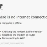 ERR_INTERNET_DISCONNECTED - How to Fix ERR_INTERNET_DISCONNECTED Error in Chrome?