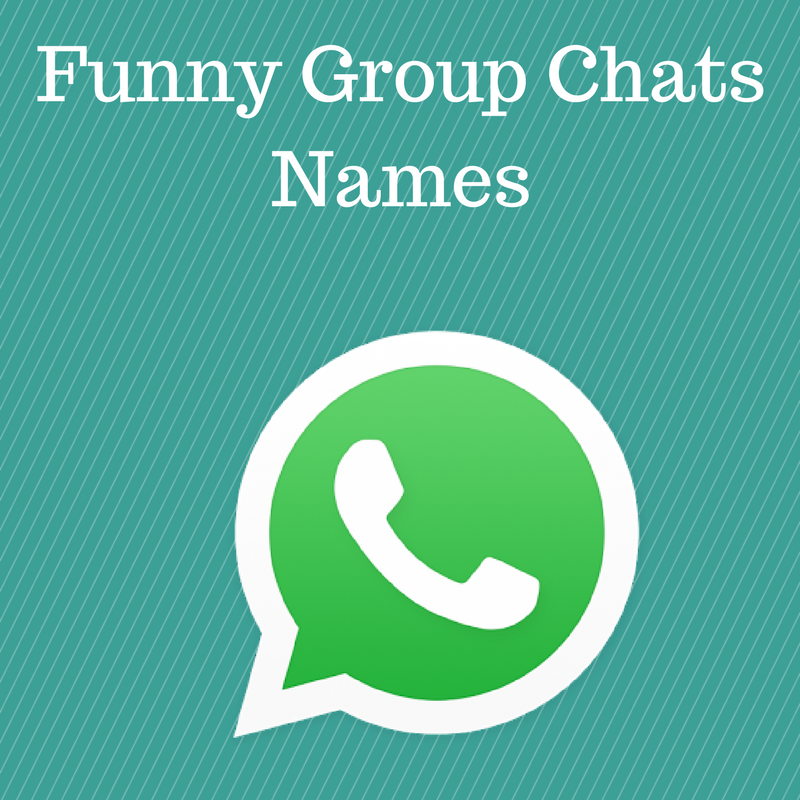 funny group chat names