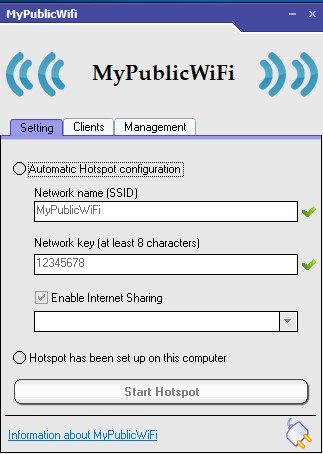 MyPublicWifi - Best Connectify alternatives - Connectify Alternatives Best WiFi Hotspot Software for PC