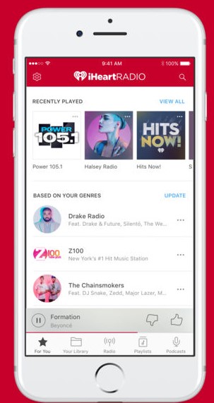 iHeart Radio App for iPhone - Best FM Radio App for iPhone