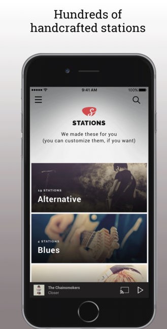 Slacker Radio App for iPhone - Best FM Radio Apps for iPhone