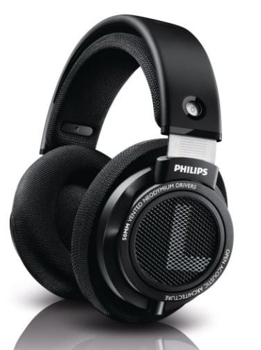 Philips SHP9500S HiFi Precision Stereo Over-ear Headphones for Gaming - Best Open Back Headphones Under $100