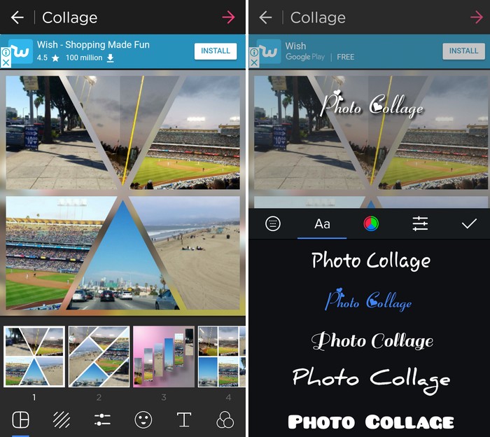 Pics Collage Maker Side by Side Picture App - Best Apps to Put Two Pictures Side by Side
