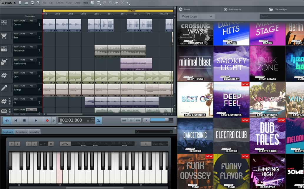 Magix Music Maker - Best Beat Making Software for Windows
