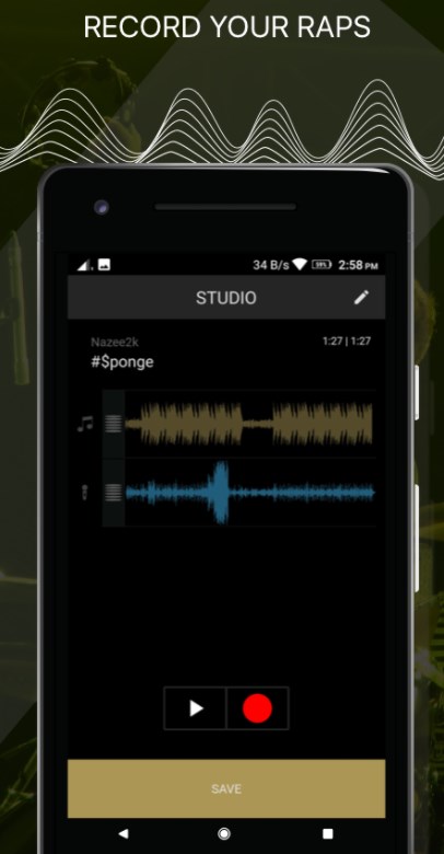 rapchat - Best Rap Studio Apps to Make Your Own Rap Beats